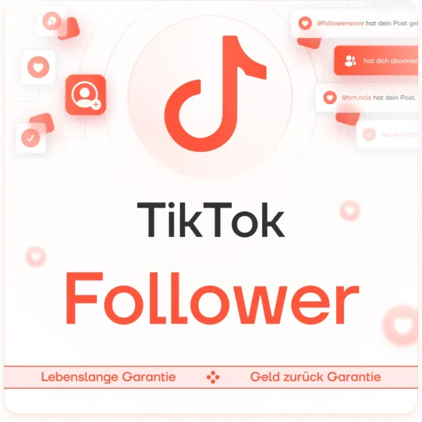 TikTok Follower kaufen echt, schnelle sichere & Lieferung